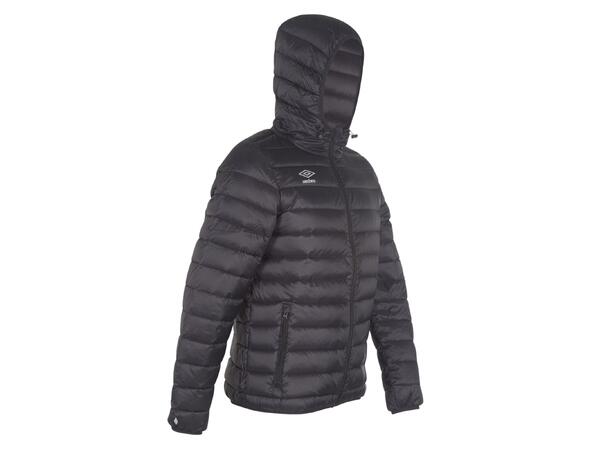 UMBRO Core Down Jacket jr Sort 140 Myk og deilig dunjakke for barn 